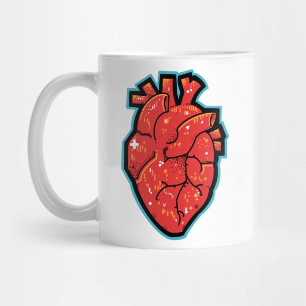 anatomical heart groovy by weilertsen